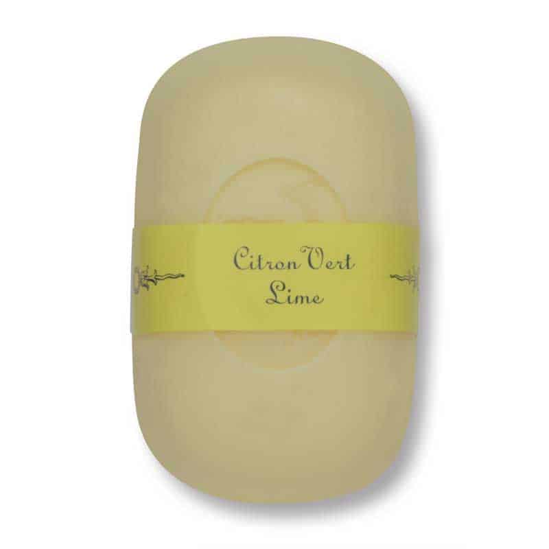 100g Lime Curved Boutique French Soap