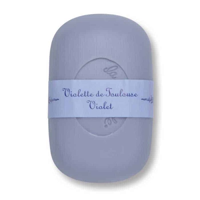 100g Violet Curved Boutique French Soap