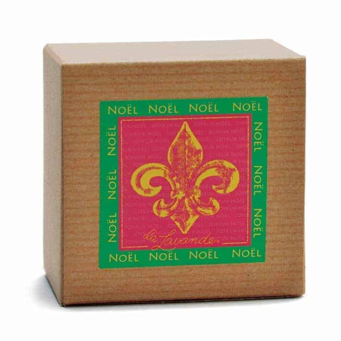 Holiday Noel Gift Box with Round Soap