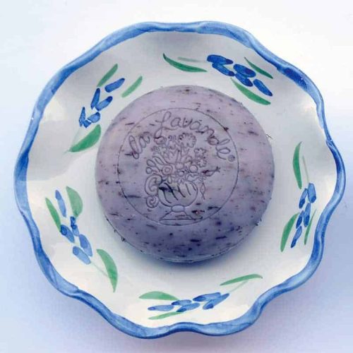 Lavender Handmade French Soap Dish