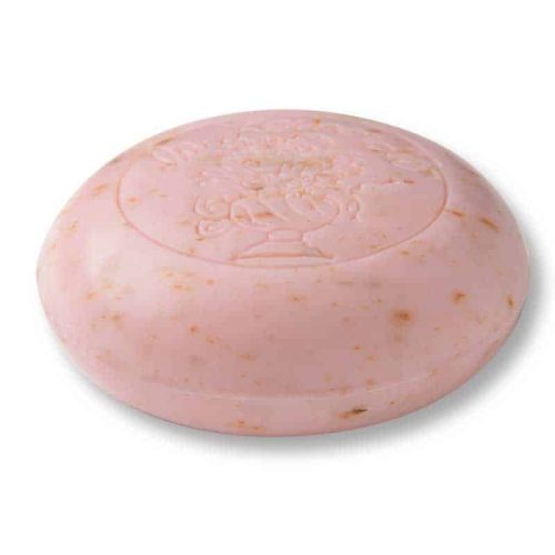 Rose Petal French Hand and Face Soap Round 100g