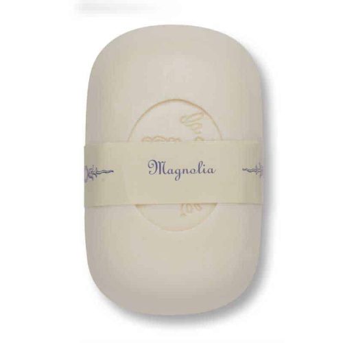 Magnolia Curved Boutique French Soap 100g