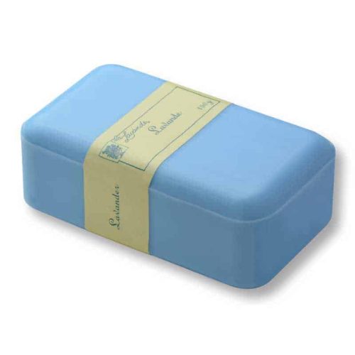 Joie de Vive Rectangle Lavender French Hand, Face and Body Soap 150g