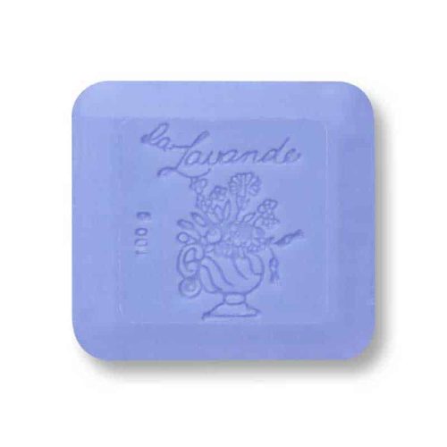 Jardin de Senteurs Lavender French Bar Soap - 100g Square